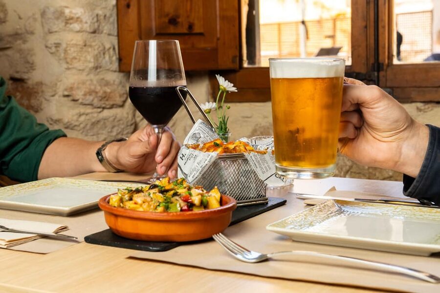 Alcudia: Self-Guided Gourmet Tapas and Wine Tour - Your Four Stops: What You’ll Be Eating and Drinking