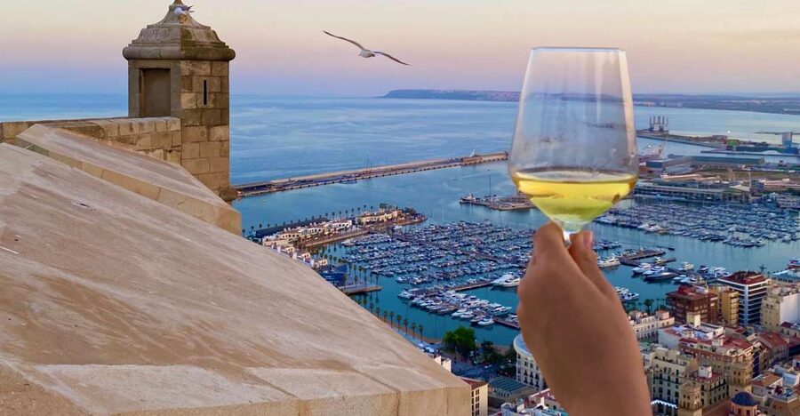 Alicante: Santa Bárbara Castle Wine Tasting & Tapas - What 45 minutes feels like: a tight, friendly pacing