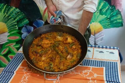 Any Day is Sunday: Paella Cooking Class with Tapas and Sangria - The Paella Part: Techniques, Timing, and the Rice Story