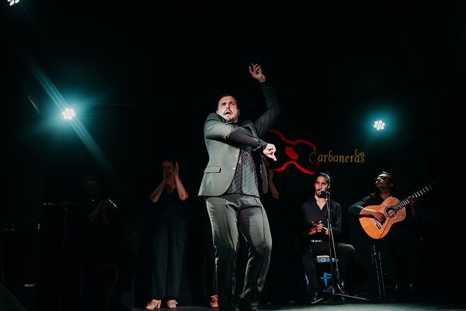 Authentic Flamenco, Tapas & Wine Madrid Experience - Las Carboneras tablao: intimate flamenco with a tapa and drink