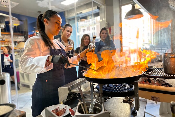 Authentic Paella in Madrid: A Hands-On Class with Tapas & Sangria - Tapas and Snacks While You Cook (Small Bites, Big Mood)