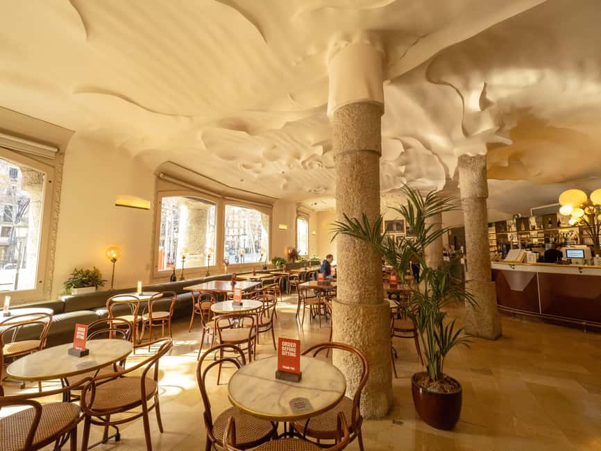 Barcelona: Gaudi Tapas & Wine Tasting Small Group Tour - Casa Milà (La Pedrera): The Curves You Can’t Ignore