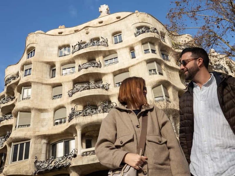 Barcelona in 1 Day: Sagrada Familia, Park Guell, Mila, tapas - La Pedrera (Casa Mila): courtyards, light, and the rooftop chimneys