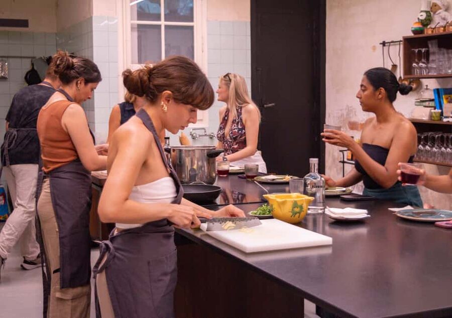 Barcelona: Paella & Tapas Cooking Class with Sangria - Gràcia’s Open Kitchen: Where the Evening Comes Alive