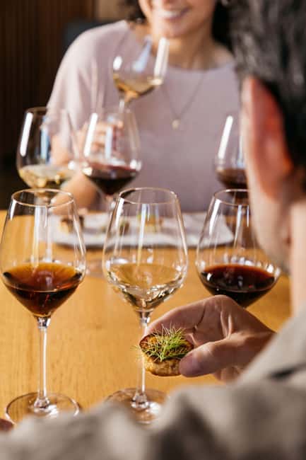 Barcelona-Penedès: Familia Torres wine & tapas winery tour - The highlight: four wines paired with four gourmet tapas