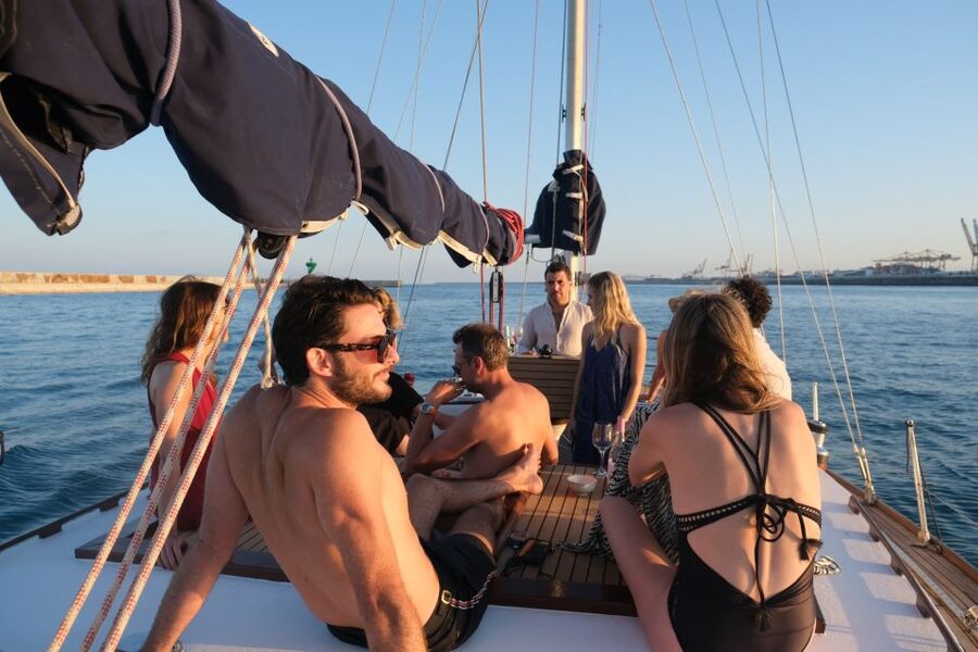Barcelona: Sailing on a Classic Ketch Boat with tapas & cava - The guide factor: how Sam and Jude shape the experience