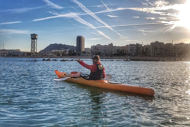 Barcelona Skyline Kayaking Coupled with Delicious Tapas - What to Bring: Beach Footwear and Comfort Rules
