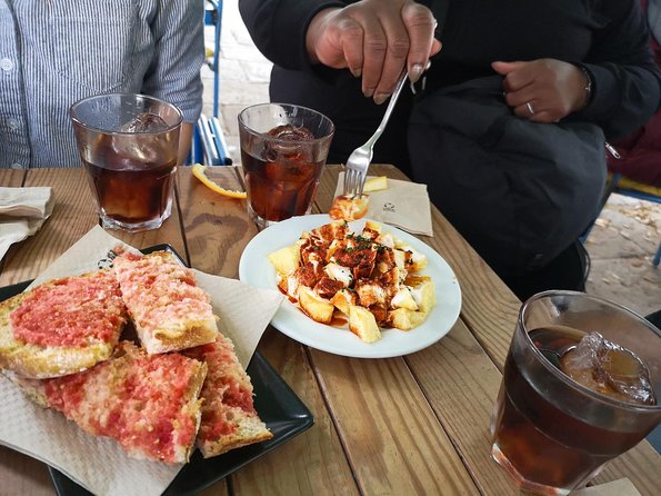 Barcelona Tapas & Wine Private Tour in Traditional Taverns - Traditional 1912 cava bar on Carrer de Sant Pau: the Penedès story