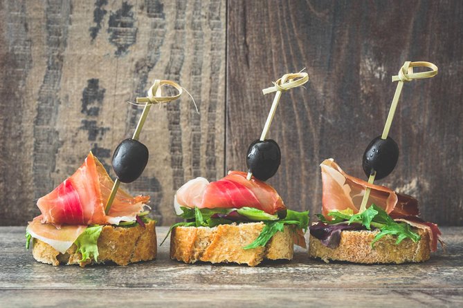 Barcelona Tapas & Wine Private Tour in Traditional Taverns - Carrer de Blai 14 finale: pintxos overload with Rivera del Duero or Verdejo