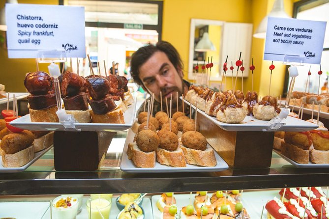 Barcelona Tapas & Wine Private Tour in Traditional Taverns - The menu reality: six tastes, not a full dinner