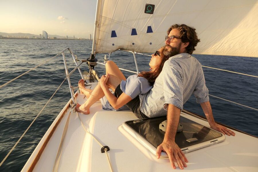 Barcelona: Unique Sunset Sailing Tour with Tapas & Open Bar - Two hours of sunset sailing: what you’ll actually see