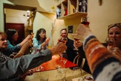 Bohemian Barcelona Neighborhood Evening Tapas & Wine Tour - How the evening flows: from Carrer del Rec Comtal to Plaça de l’Àngel