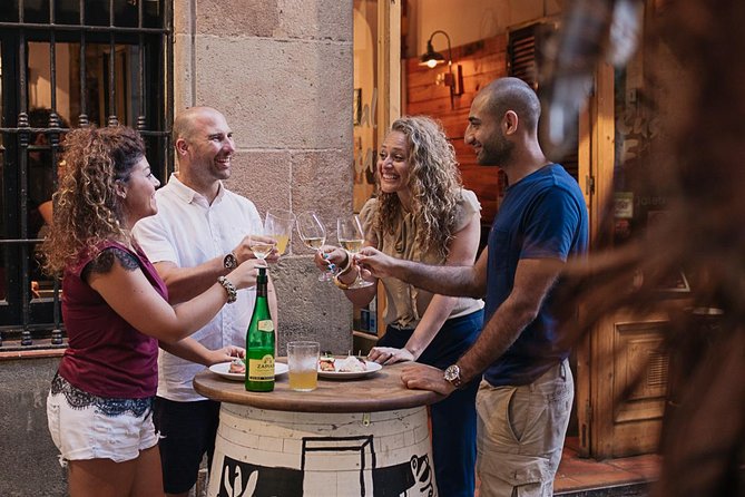 Born to Eat: Gourmet Tapas & Wine Small Group Tour in Old Barcelona - Basilica de Santa Maria del Mar: a quick church stop with context
