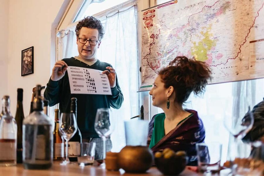 Budapest: Hungarian Wine Tasting with 7 Wines and Tapas - The guide factor: stories that connect the bottles to Hungary