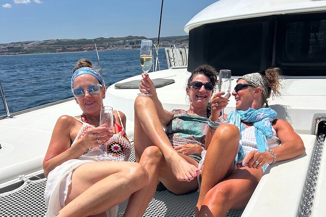 Catamaran Sailing Experience Manilva Tapas Drink Dolphins Swim Stop - Crew and boat feel: why a pristine catamaran changes the day