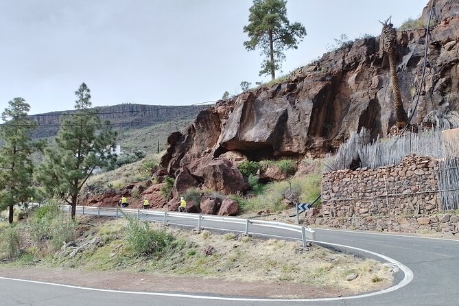 e-Bike Mountain Tour inside a Natural Park+option Tapas in a Cave - The Maspalomas dunes reserve: protected nature by bike