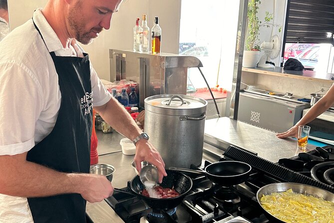 Evening Spanish Tapas Cooking Class with Live Guitar Music - Frederico’s role: clear English, relaxed hosting
