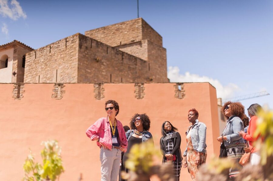 From Barcelona: Montserrat Half-Day Wine and Tapas Trip - VIP Winery Experience Add-On: Private Barrel Room, Extra Wines