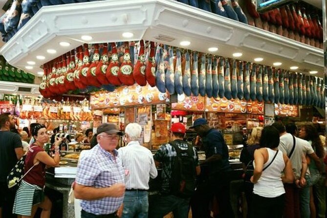 Gastronomic Tour: Discover the best “Wines and Tapas of Madrid” - Mercado Jamón Ibérico: acorn-fed ham, cheese character, and olive oil quality