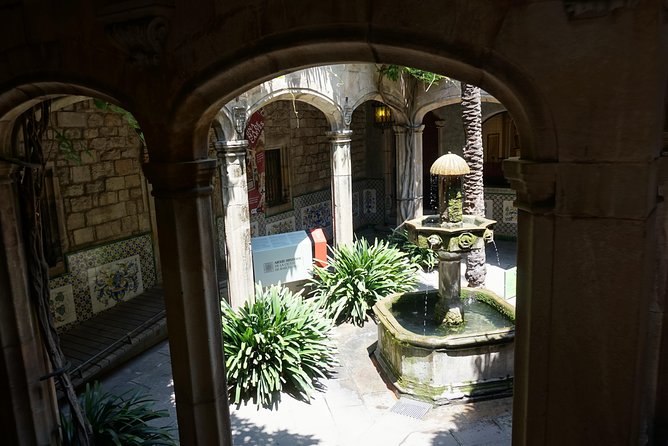 Gothic Quarter Insights & Tapas Experience - Placeta del Pi: church angles and a craft-friendly vibe