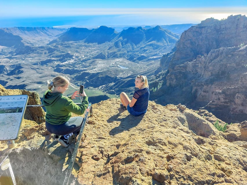 Gran Canaria 7 Highlights Small Group Tour with Tapas Picnic - Roque Nublo without the hike: iconic rock, no climbing