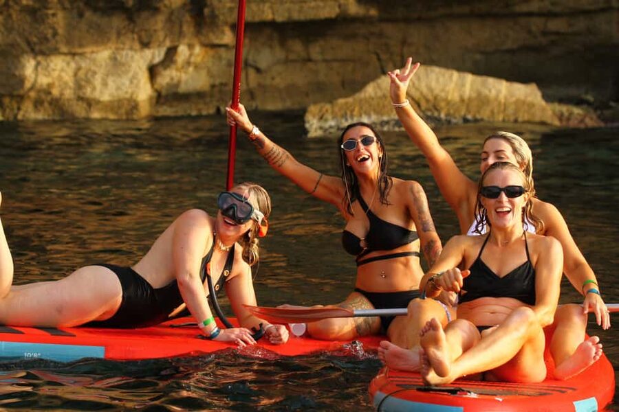 Ibiza: Sunset Boat Tour with Water Sports, Open Bar & Tapas - Key highlights worth knowing