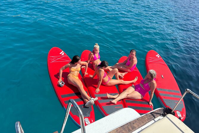 Ibiza Sunset Boat Trip Tapas and Open Bar - Es Port des Torrent Stop: Swimming Break Plus a Free Banna Boat