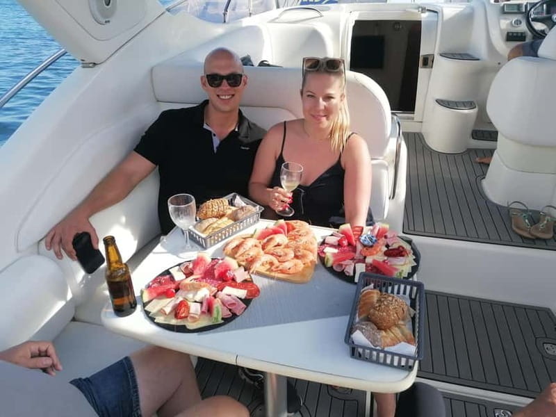 Lagos: Private Luxury Cruise with Tapas and Drinks - The swim stop and hot shower: the best part, with one safety note