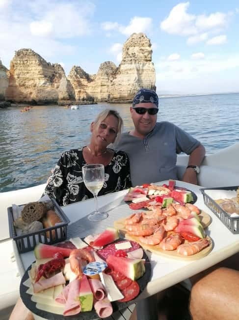 Lagos: Private Luxury Cruise with Tapas and Drinks - Crew, language support, and the private-group feel
