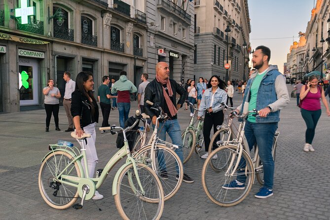 Madrid at Night: Vintage Bike Tour of City Highlights - Royal Palace at night: the view that makes you slow down