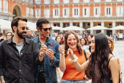 Madrid Guided Food Tour with Tapas and Spanish Wine - Getting oriented fast: Plaza de los Carros to Sol to Madrid Centro