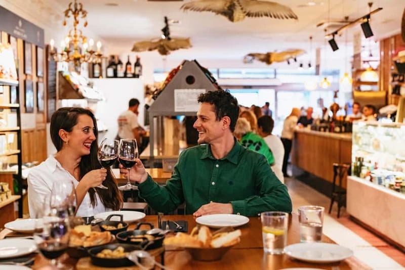 Madrid: Guided Tapas and Wine Tour with Rooftop Views - From San Miguel to La Latina: Padrón Peppers, Mushrooms, and Your First Pour