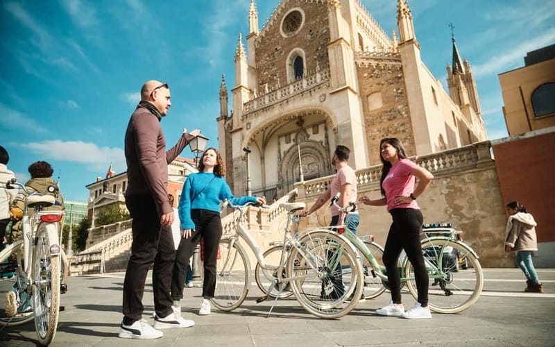 Madrid: Highlights Guided Vintage Bike Tour and Tapas Option - Getting Set Up: Your Bike, Safety Gear, and What to Bring