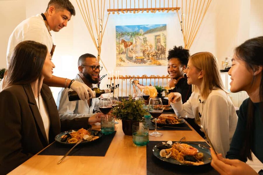 Madrid: Paella and Sangria Workshop with Tapas - The Photos, the People, and the Real Social Side