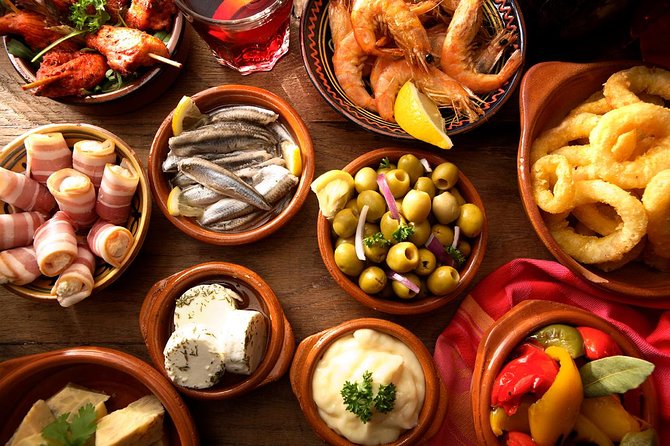Madrid Tapas Experience Walking Tour - Bar Restaurante El Abuelo: garlicky shrimp with that savory Madrid pull
