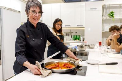 Madrid: Tapas & Paella Cooking Class with Expert Chef - The menu: croquettes, Russian salad, cod, and black-rice paella