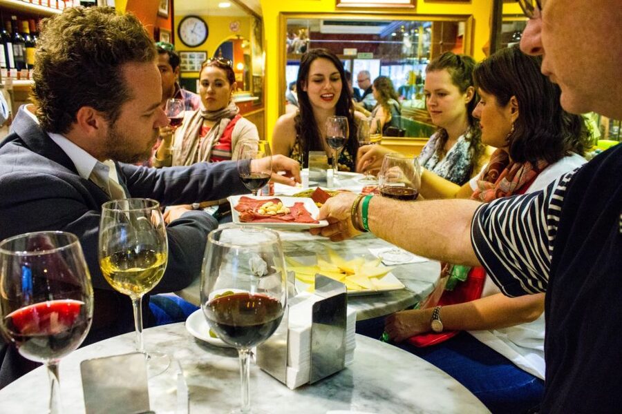 Madrid: Tapas & Wine Tasting Tour with Local Guide - Las Letras Quarter: Three Stops Where Madrid Goes Out