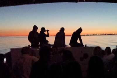 Olhão: Private Boat Tour, at Sunset with Oysters/Tapas and Drinks - The route from Olhão to Faro: what each stop is really for