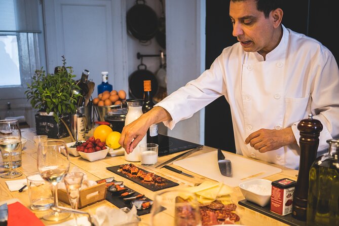 Premium Paella Cooking Class & 10 Spanish Tapas - La Boqueria: the best kickoff for a real paella mindset