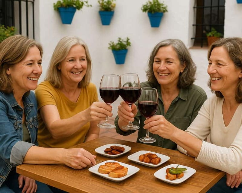 Self-Guided Wine & Tapas Walking Tour - Self-guided format: digital directions and your own group