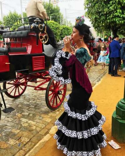 Seville: April Fair Guided Walking Tour with Tapas & Drinks - The Horses, Carriages, and Traditional Clothing Moment