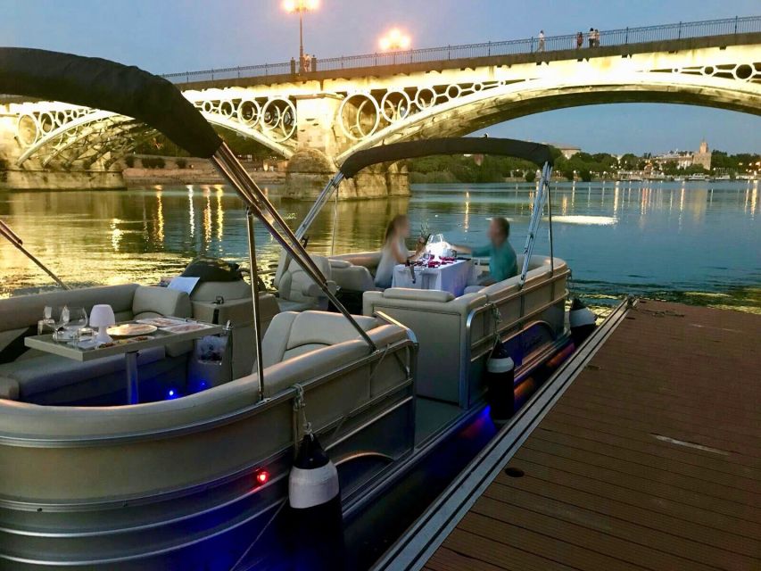 Seville: Exclusive River Boat Tour with Tapas - The route timing: 1 hour total for a full Seville feel