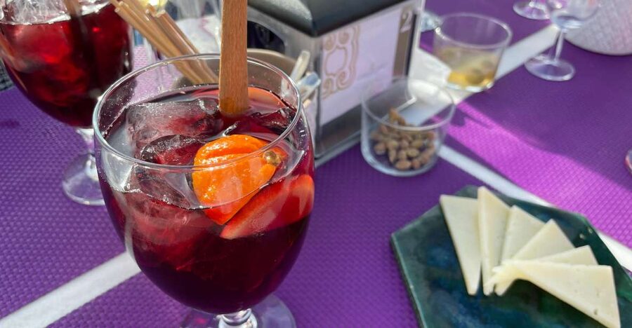 Seville: Tapas and Sangria Tasting - The sangria lineup: red fruit classics and a surprising white