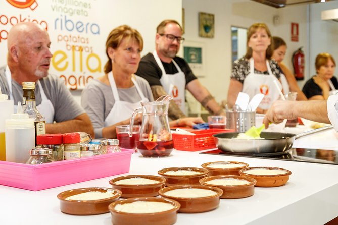 Spanish Cooking Class Paella Tapas and Sangria in Madrid - What the class format means for you (pairing, instructions, and cleanup)