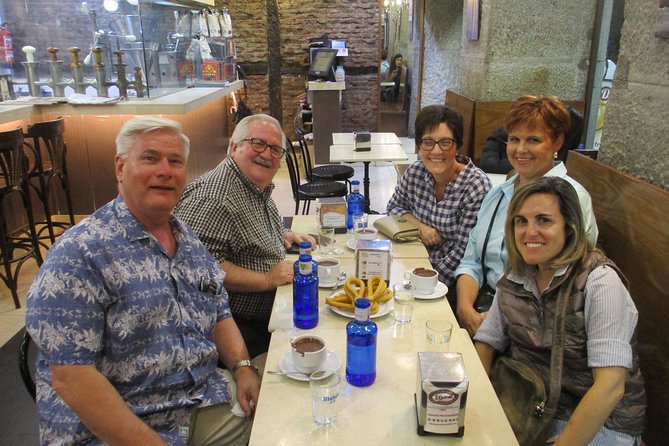 Tapas and history tour ending with churros with chocolate - Calle del Arenal churros with chocolate: the perfect landing
