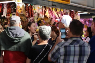 Tapas Cooking Workshop & Market Visit - Kulinera and the Soho District kitchen setup