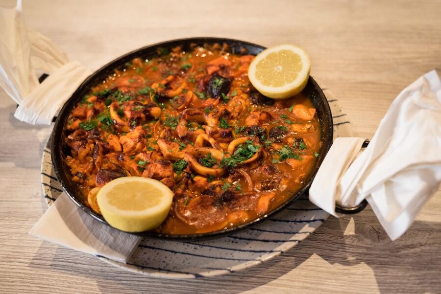 Tapas Tour Paella and Malaga market with Official Guide - Short Walk Through Malaga: Cathedral, Larios Street, and Picasso Museum