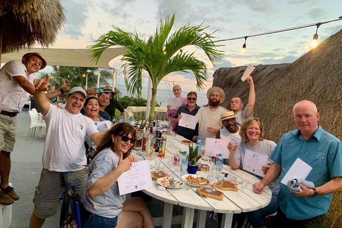 Tequila University- Puerto Morelos Tequila Tasting and Tapas Pairing - Tasting tequila with the Maestro Tequilero and Miguel’s energy