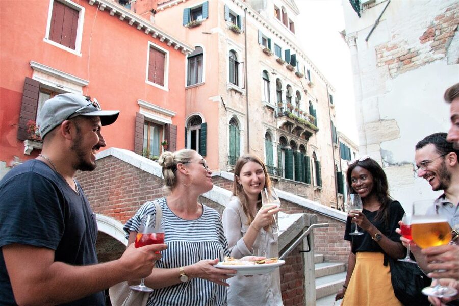 Venice: Local Secrets of Venice Tapas & Wine Walking Tour - The second bacaro: where the food culture feels more real